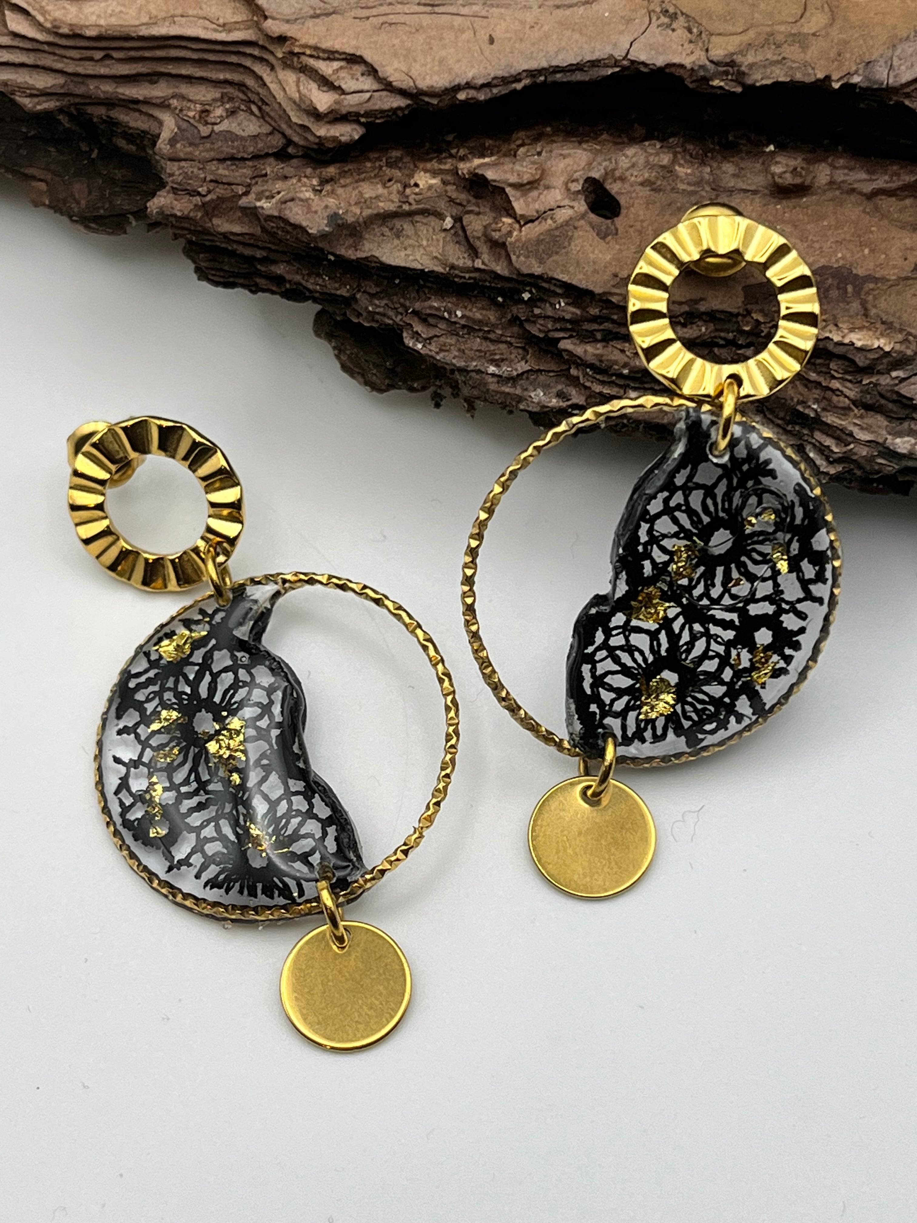 Boucles d’oreilles Séléna