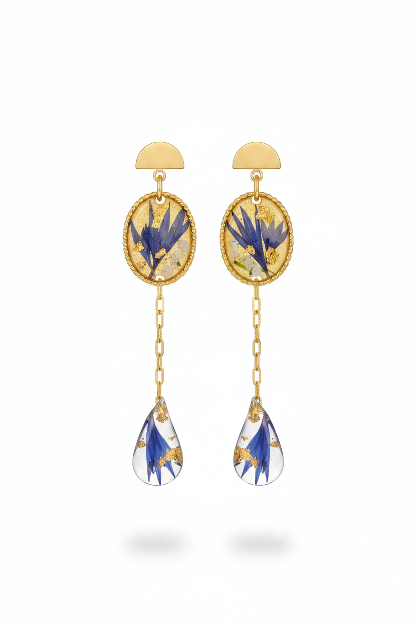 Boucles d'oreilles Cléa