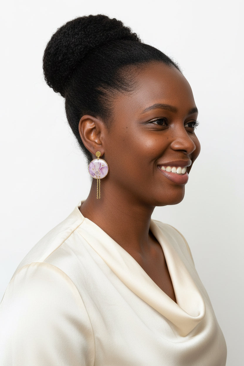 Boucles d’oreilles Lou