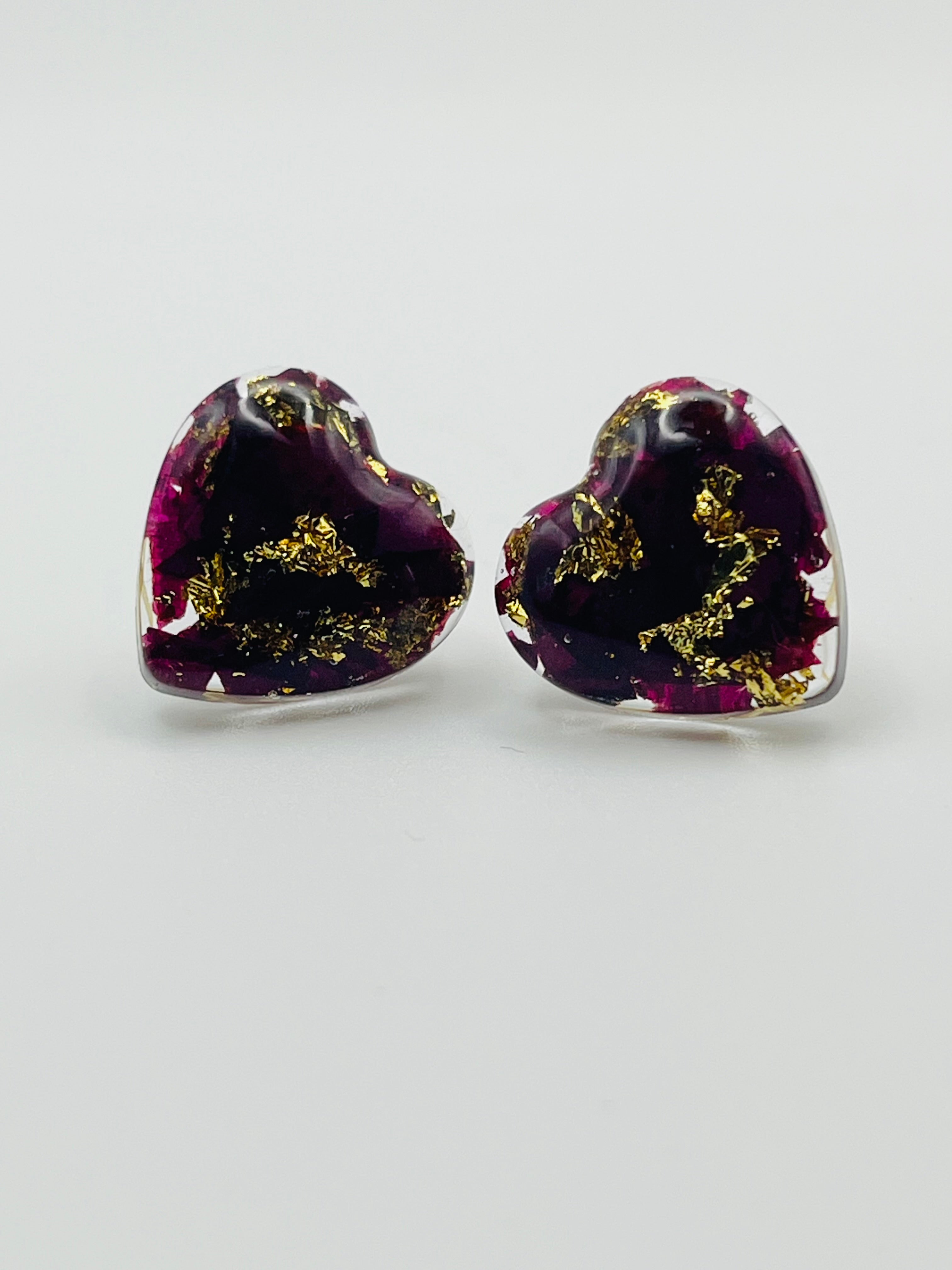 Clous d’oreilles cœur Aria