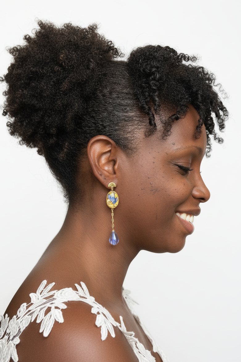 Boucles d'oreilles Cléa