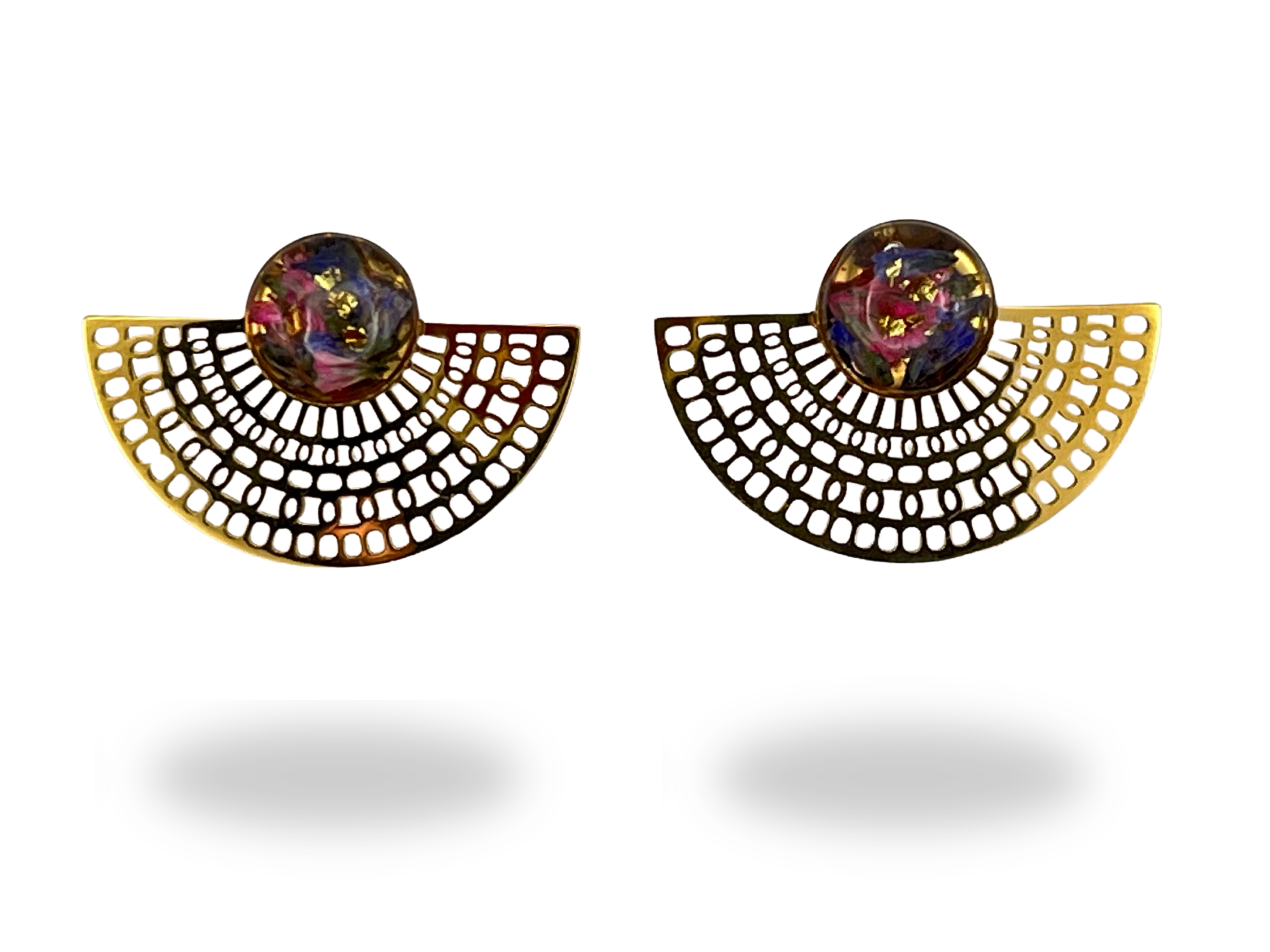 Clous d’oreilles Flora