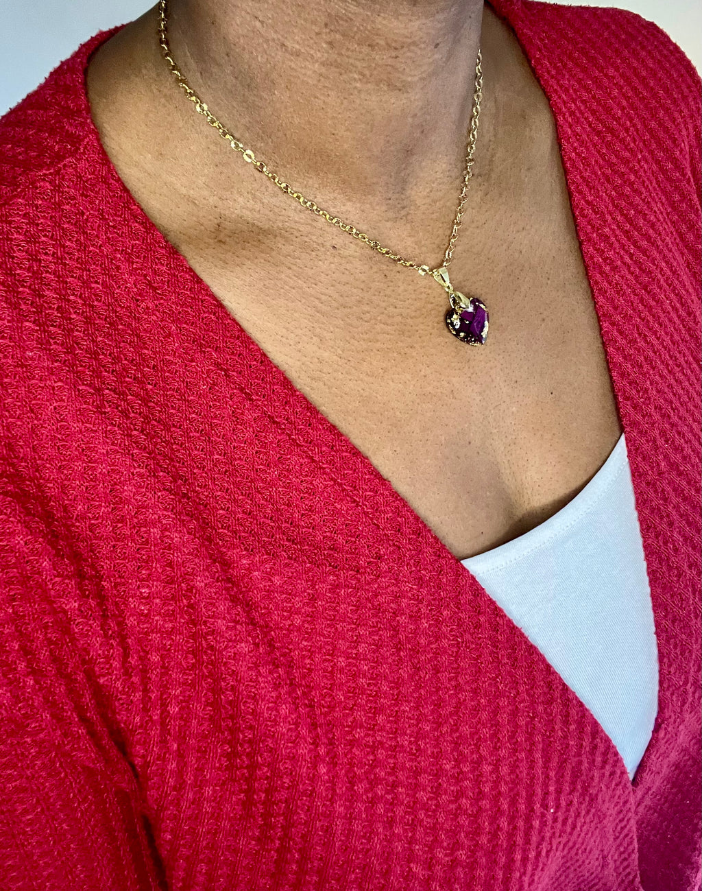 Collier cœur Amélina