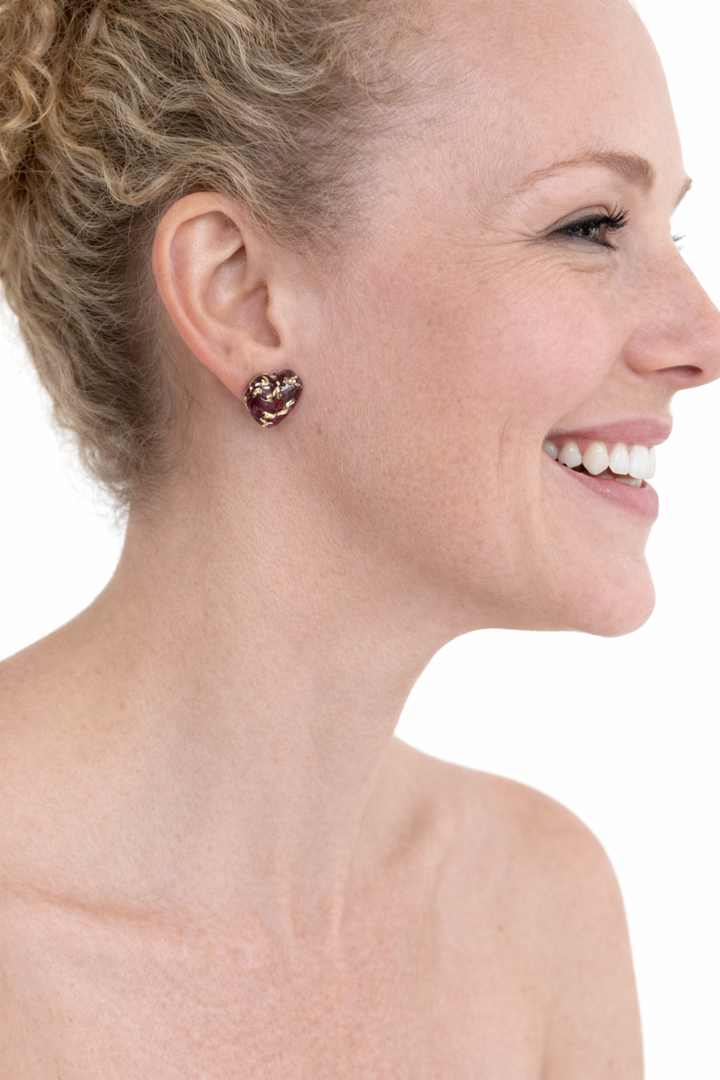 Clous d’oreilles cœur Aria