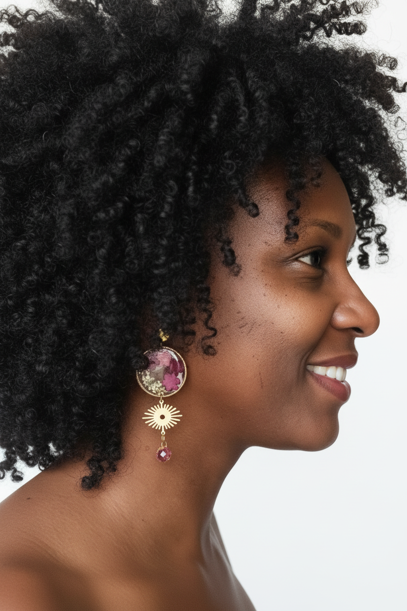 Mise en lumière BO cheveux bouclés